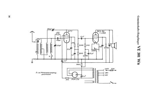 Volksempfänger VE301Wn; Blaupunkt Ideal, (ID = 3068865) Radio