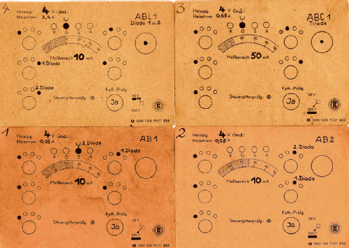 Universal-Prüfgerät K48; Blohm, Ing. Heinz; (ID = 1395253) Equipment