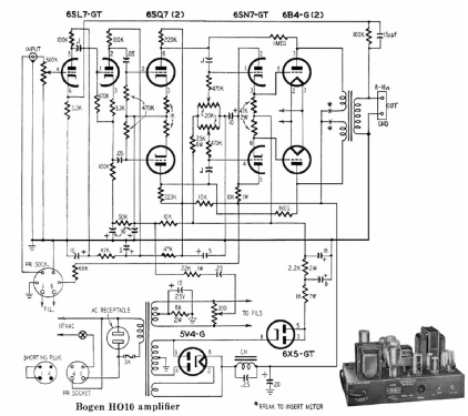 HO10-I Series G-113; Bogen -Presto, David (ID = 1885422) Ampl/Mixer