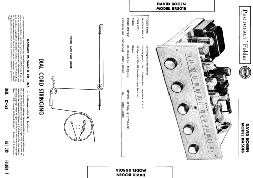 RR501 ; Bogen -Presto, David (ID = 585937) Radio