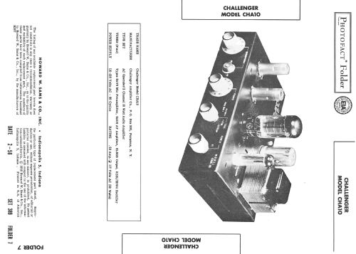 CHA-10; Challenger Amplifier (ID = 2544204) Verst/Mix