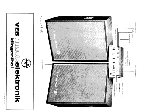 Regent 60-2; Böhm KG; Klingenthal (ID = 824322) Ampl/Mixer