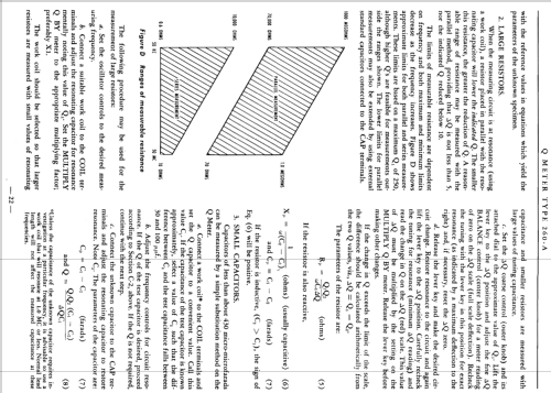 Q Meter 260-A; Boonton Radio Corp.; (ID = 1247612) Equipment