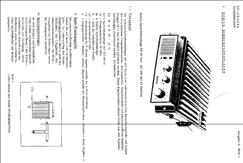 Mobile Sprechfunkanlage KF 80; Bosch; Deutschland (ID = 859676) Commercial TRX