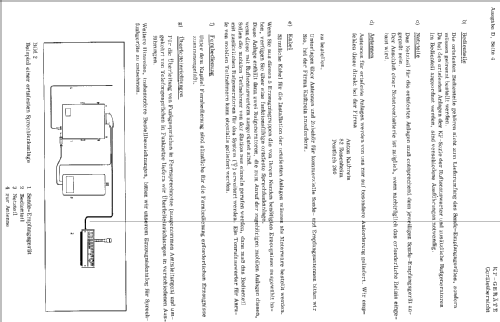 Mobile Sprechfunkanlage KF 80; Bosch; Deutschland (ID = 859679) Commercial TRX