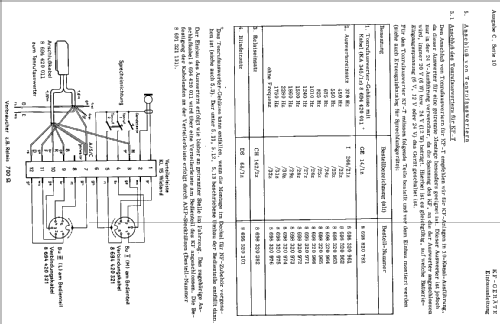 Mobile Sprechfunkanlage KF 80; Bosch; Deutschland (ID = 859807) Commercial TRX