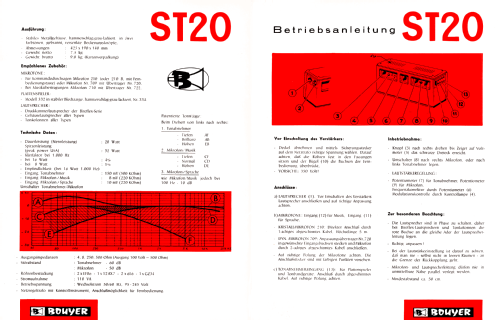 Amplificateur ST20 120; Bouyer, Paul (ID = 2566209) Verst/Mix