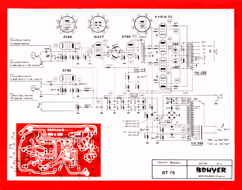 Amplificateur ST75 140; Bouyer, Paul (ID = 2566228) Ampl/Mixer