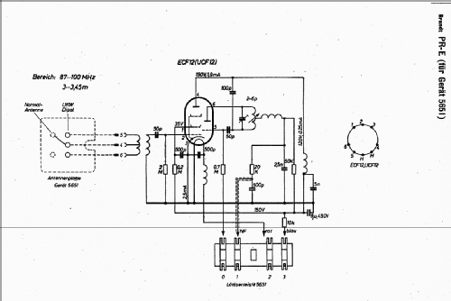 UKW-Einsatz PR-E; Brandt Roland Brandt (ID = 11497) Converter