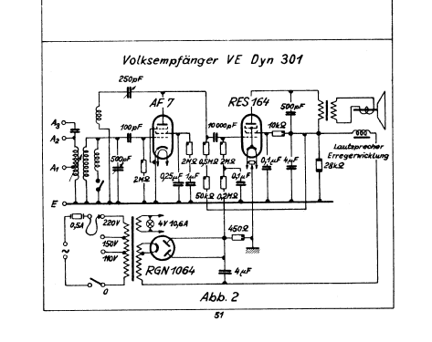 Volksempfänger VE 301 Dyn W; Brandt Roland Brandt (ID = 3059353) Radio