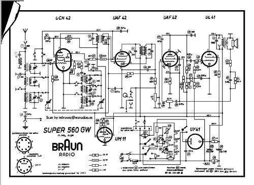 560GW; Braun; Frankfurt (ID = 190453) Radio