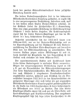 Deutscher Kleinempfänger für Batteriebetrieb DKE38B; Braun; Frankfurt (ID = 3068033) Radio