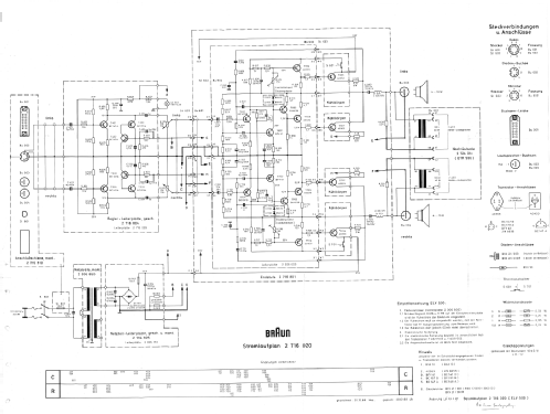 Ela-Leistungsverstärker ELV 500-1; Braun; Frankfurt (ID = 1913652) Ampl/Mixer