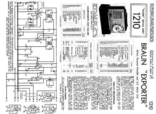 Exporter ; Braun; Frankfurt (ID = 1332315) Radio