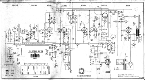 Musikschrank MS3 Ch= RC61; Braun; Frankfurt (ID = 1359084) Radio