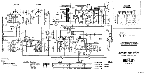 Musiktruhe 555UKW MT Ch= Ph555UK; Braun; Frankfurt (ID = 1090484) Radio