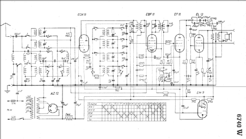 Phono 6740W; Braun; Frankfurt (ID = 6164) Radio