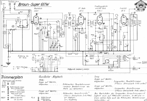 Phono-Super 637W; Braun; Frankfurt (ID = 892863) Radio