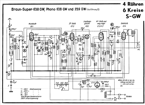 Phono-Super 638GW; Braun; Frankfurt (ID = 277468) Radio