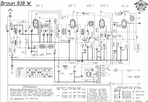 Phono-Super 638W; Braun; Frankfurt (ID = 892873) Radio