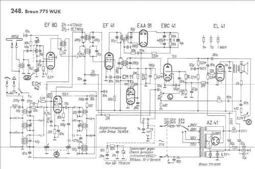 Phonosuper 775WUK; Braun; Frankfurt (ID = 743906) Radio