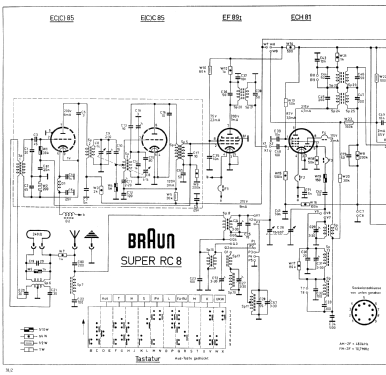 Radio-Phono-Kombination PK G5-8 Ch= RC8; Braun; Frankfurt (ID = 940494) Radio