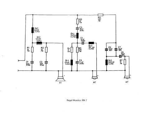 Regal-Monitor RM7; Braun; Frankfurt (ID = 1553629) Altavoz-Au