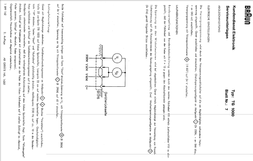 TG1000; Braun; Frankfurt (ID = 488046) R-Player