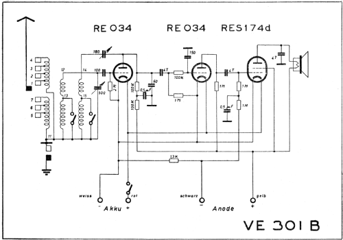 VE301B; Braun; Frankfurt (ID = 1209021) Radio