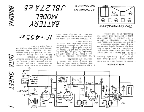 Bradna JBL27B; Breadner Co. Ltd.; (ID = 196842) Radio