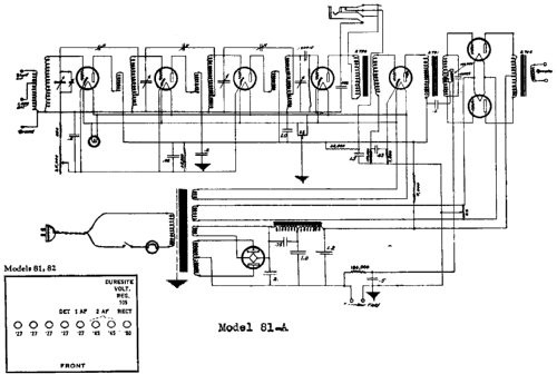 81A; Bremer-Tully Mfg. Co (ID = 718522) Radio