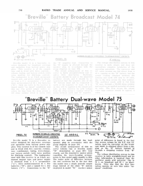 Devon 75; Breville; Sydney (ID = 2981117) Radio