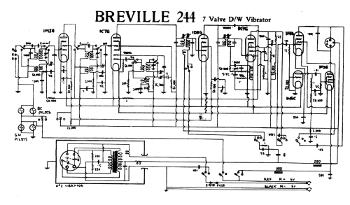 Victory 244; Breville; Sydney (ID = 2666142) Radio