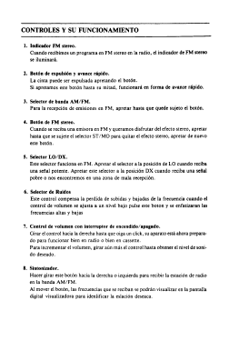 Radio Cassette Estéreo con AM/FM-MPX BR-856; Brigmton; Bilbao (ID = 2762839) Autoradio