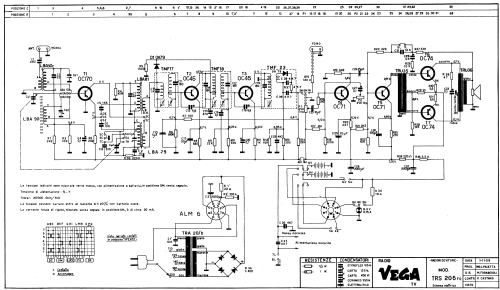 TRS206-FO; Vega, BP Radio, (ID = 804699) Radio