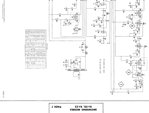 AM-FM Tuner RJ-20 ; Browning (ID = 443926) Radio