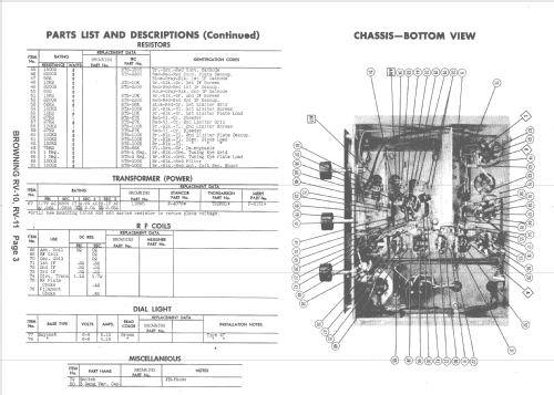 RV-11 ; Browning (ID = 1399909) Radio