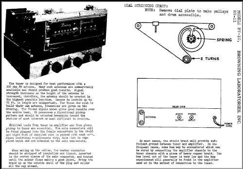 RV-11 ; Browning (ID = 325606) Radio