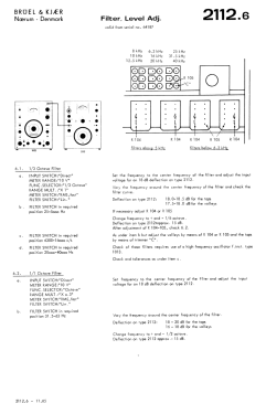 Terz/Oktav Analysator 2112; Brüel & Kjær; Nærum (ID = 2742931) Equipment