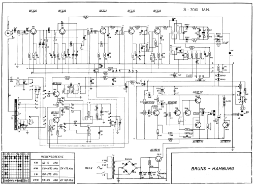 S-7010 M.N.; Bruns; Hamburg (ID = 3026319) Radio