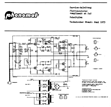 Stereoplattenspieler ST202; Bruns; Hamburg (ID = 2644424) R-Player