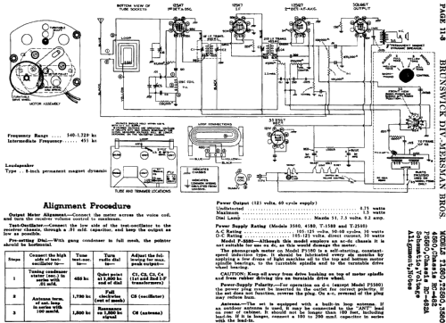 T-1580 ; Brunswick Div. (ID = 741543) Radio