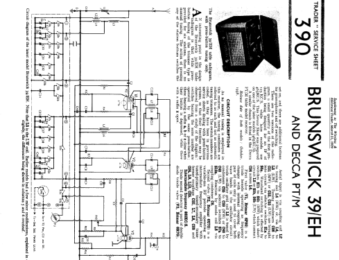 Every Home 39EH; British Brunswick (ID = 1251309) Radio