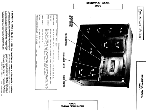 5000 ; Brunswick Radio& (ID = 994747) Radio