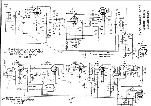 6000 ; Brunswick Radio& (ID = 653782) Radio