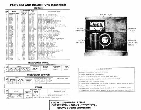 D-6876 'Plymouth' ; Brunswick Radio& (ID = 444126) Radio