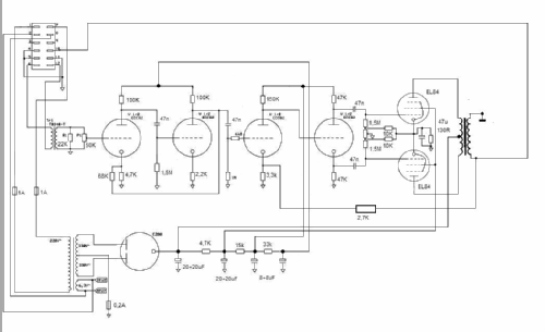 Audio Amplifier AV 026; BEAG - Budapesti (ID = 1401433) Ampl/Mixer