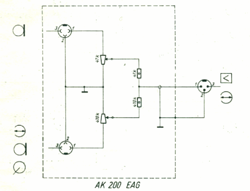 Keverőpult - Mixboard AK200; BEAG - Budapesti (ID = 899176) Divers