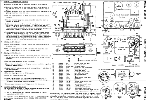 1314523 Car Radio Buick Motor Company, Detroit, MI, build |Radiomuseum.org