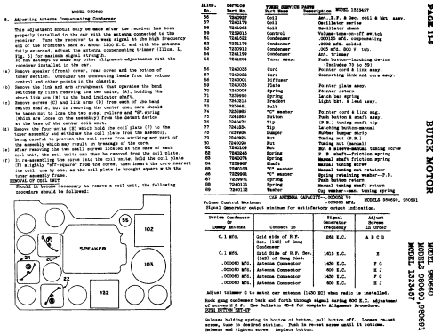 1323457 ; Buick Motor Company, (ID = 755022) Car Radio